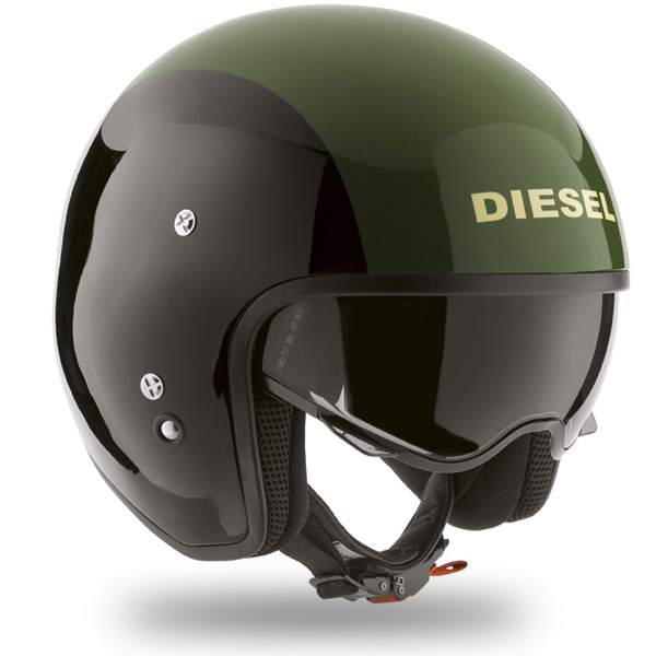 Open Face Diesel Hi-Jack Black Green