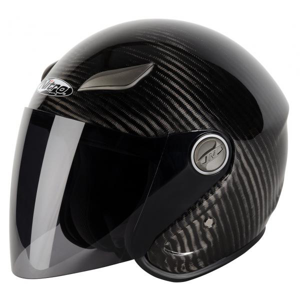 Motorcycle Helmet Nitro Mix Tape Carbon