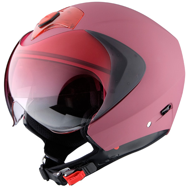 Motorcycle Helmet Vemar Cikiqui Red Mat