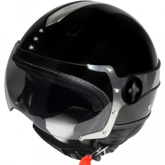 Open Face Precious Precious Black Brillant