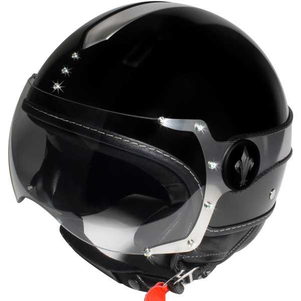 Open Face Precious Precious Black Brillant