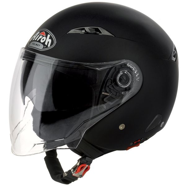 Open Face Airoh City One Matt Black