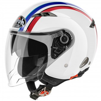 Open Face Airoh City One Style White