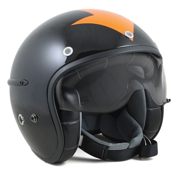 Open Face HARISSON Corsair Harrow Black Orange