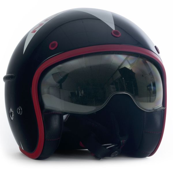Open Face HARISSON Corsair Stellar Black White Red