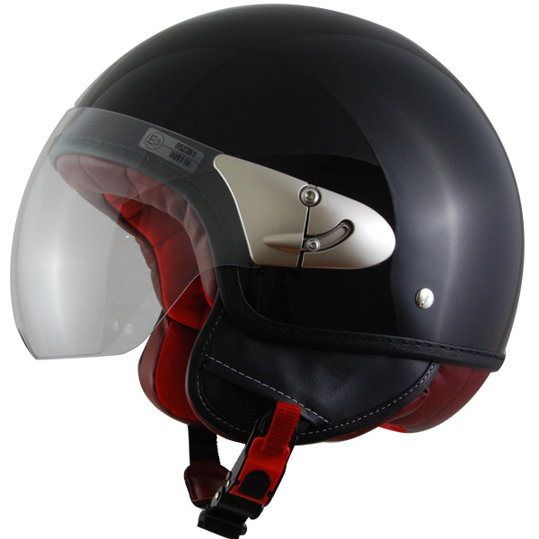 Open Face Cromwell Meteor Black Metal