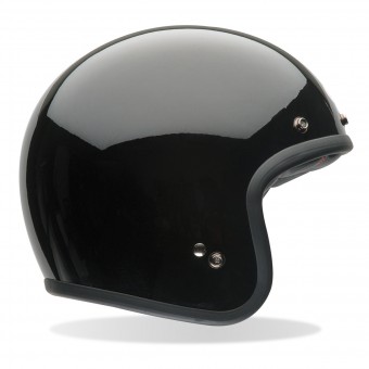 Casque Open Face Bell Custom 500 Black Dlx Casque Open Face Bell Custom 500 Black Dlx