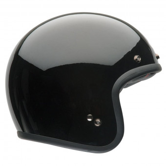 Casque Open Face Bell Custom 500 Solid Black Casque Open Face Bell Custom 500 Solid Black