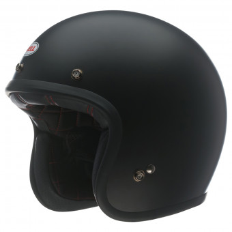 Open Face Bell Custom 500 Solid Matte Black