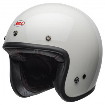 Open Face Bell Custom 500 Solid Vintage White