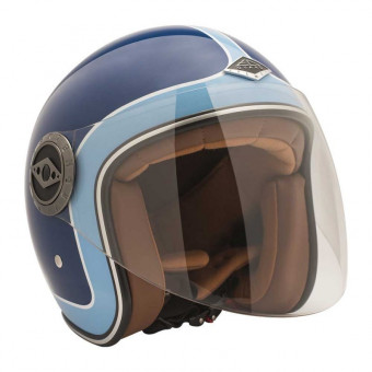 Open Face Edguard Dirt Ed Heritage Bleu