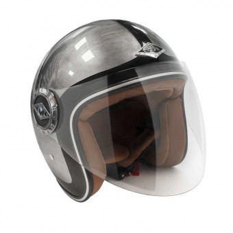 Open Face Edguard Dirt Ed Heritage Painted Gloss Grey Black