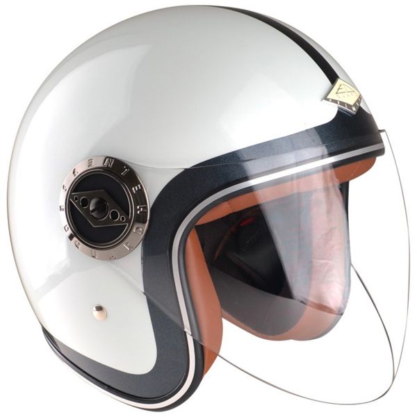 Open Face Edguard Dirt Ed Heritage White