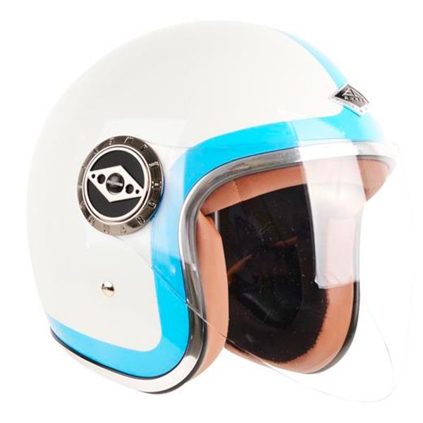 Open Face Edguard Dirt Ed Visor Heritage Blue