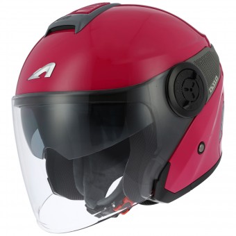 Open Face Astone DJ10 Pink Grey