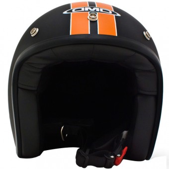 Open Face Dmd Vintage HD Matt Blacke Orange
