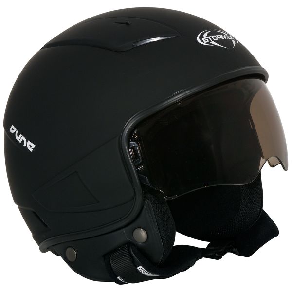 Open Face Stormer Dune Matt Black