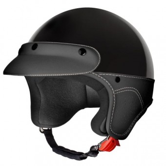 Casque Open Face Laura Smith Elegance Black Casque Open Face Laura Smith Elegance Black