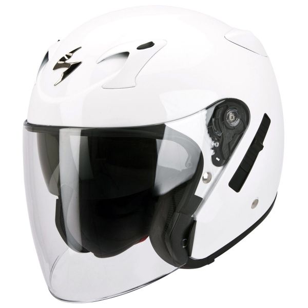 Open Face Scorpion EXO 220 White
