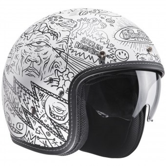 Open Face HJC FG-70s Machu MC10SF