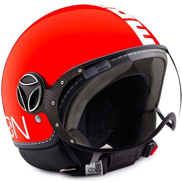 Open Face Momo Design FGTR Classic Orange