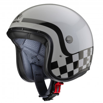 Open Face Caberg Freeride Formula Light Grey Yellow