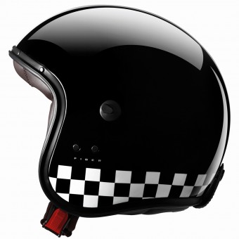 Open Face Caberg Freeride Indy Black White