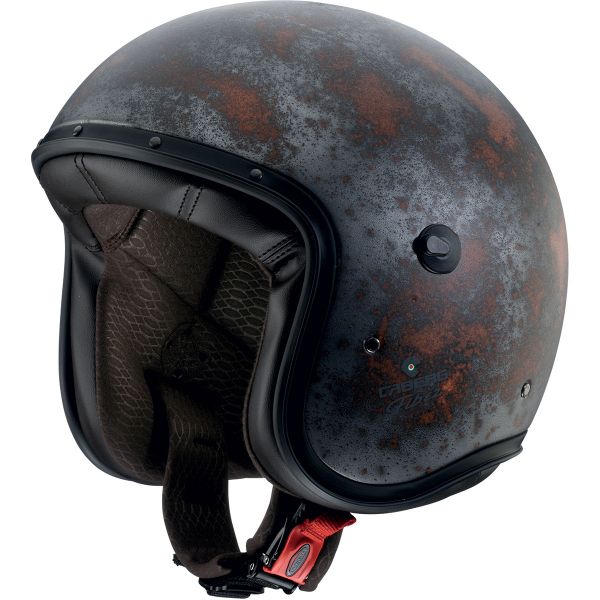 Open Face Caberg Freeride Iron Black Rusty