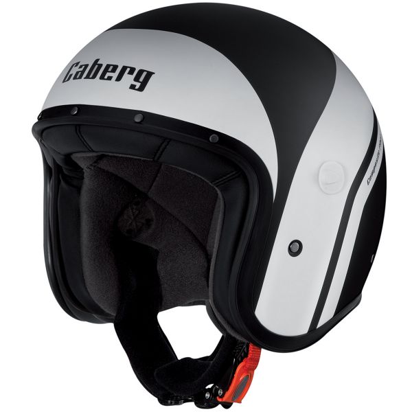 Open Face Caberg Freeride Mistral Matt Black White