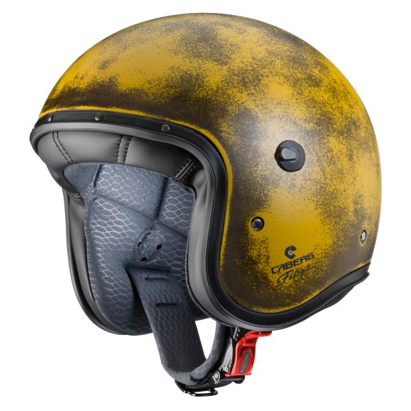 Open Face Caberg Freeride Yellow Brushed