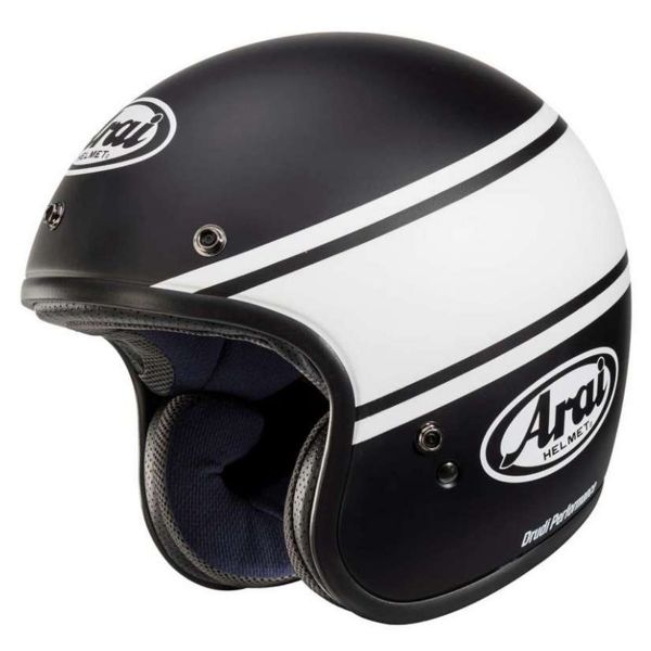 Open Face Arai Freeway Classic Bandage Black