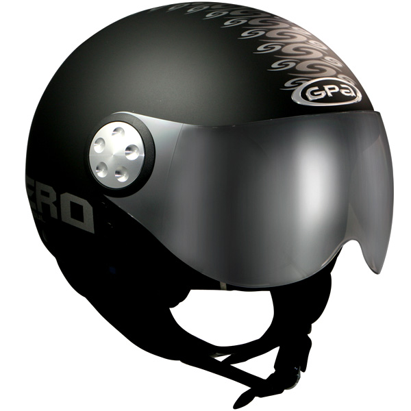 Motorcycle Helmet GPA Aero Black Mat