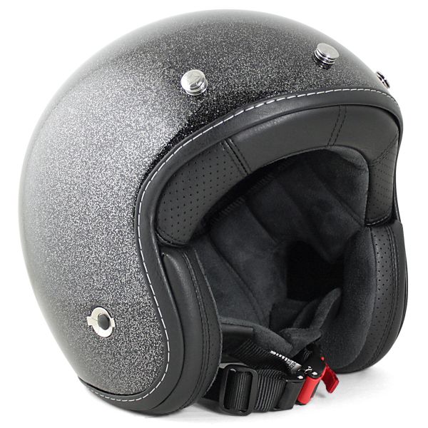 Open Face HARISSON Hellcat Glitter Black