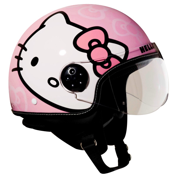 Open Face Hello Kitty Candy - Pink White