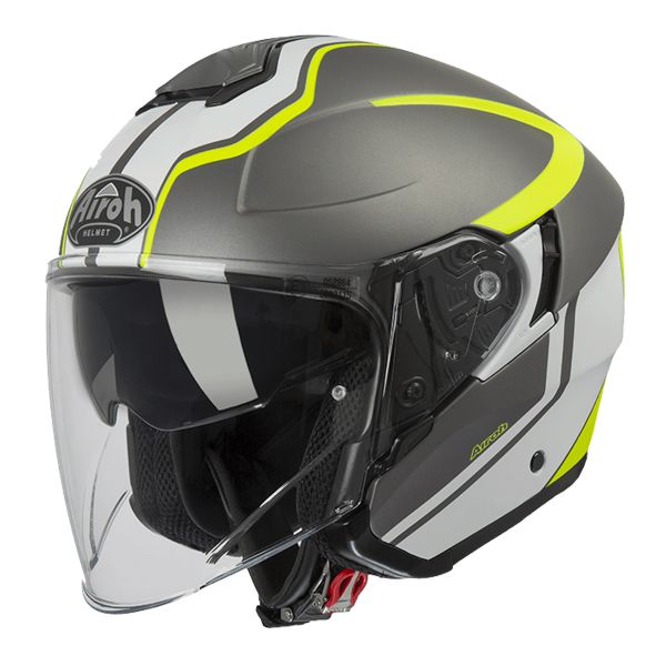 Open Face Airoh Hunter Soul Matt Charcoal