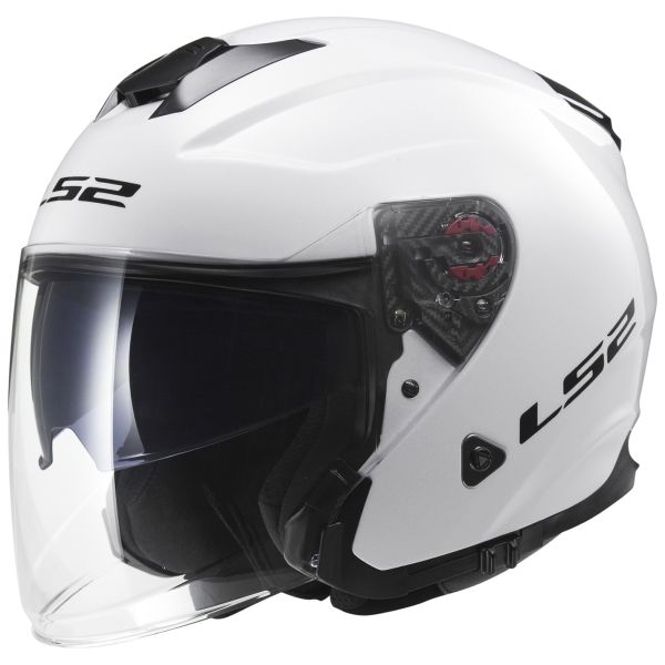 Open Face LS2 Infinity White OF521