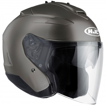 Casque Open Face HJC IS-33 II Semi Flat Titanium Casque Open Face HJC IS-33 II Semi Flat Titanium