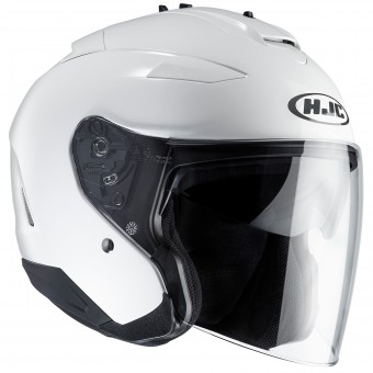 Open Face HJC IS-33 II White
