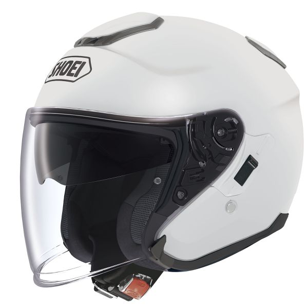Open Face Shoei J-Cruise White
