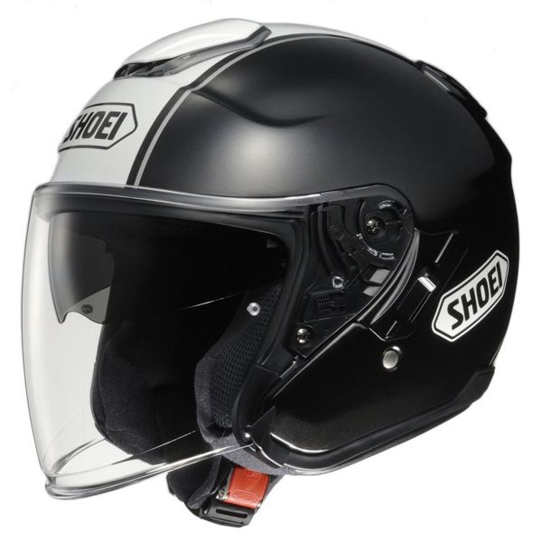 Open Face Shoei J-Cruise Corso Black