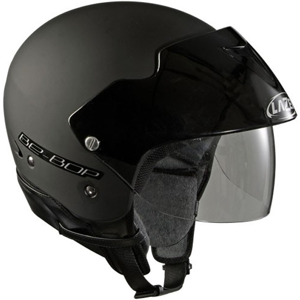 Open Face Lazer Be-Bop Solid Plus Black Mat