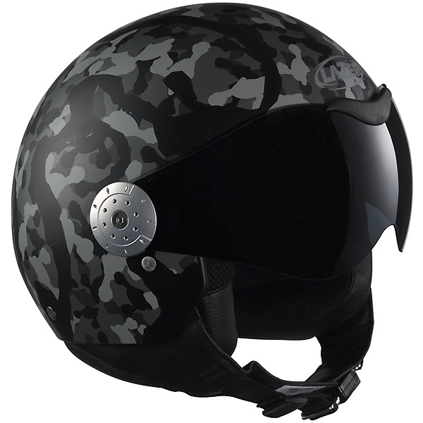Open Face Lazer Rider Dragon Camo