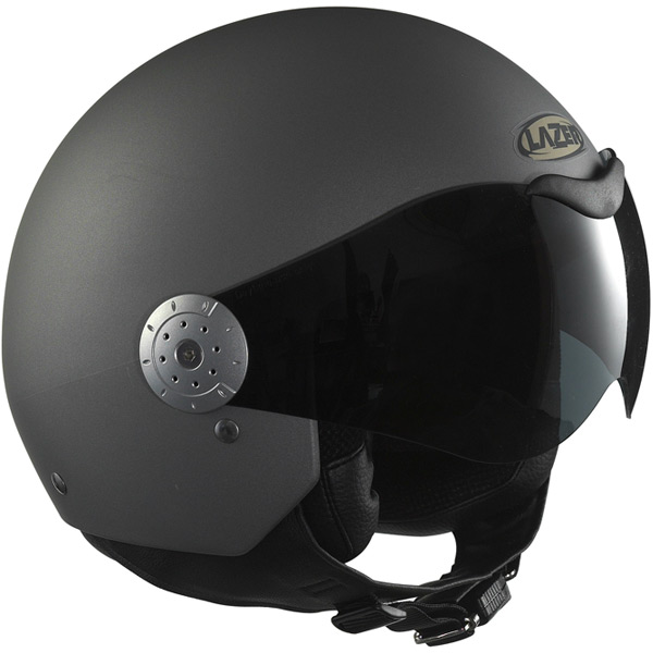 Open Face Lazer Rider Dragon Grey Mat