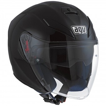 Casque Open Face AGV K-5 Jet Matt Black Casque Open Face AGV K-5 Jet Matt Black