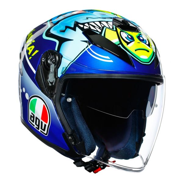 Open Face AGV K-5 Jet Top Rossi Misano 2015