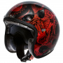 Casque Open Face Premier Le Petit BD Red Chromed
