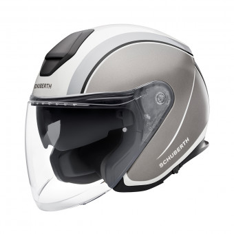 Open Face Schuberth M1 Pro Outline Grey
