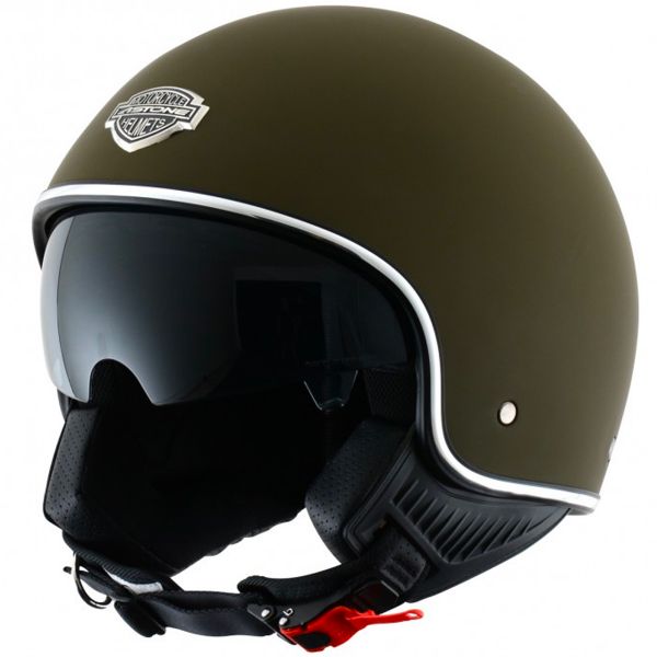 Open Face Astone Minijet 66 Matt Army Open Face Astone Minijet 66 Matt Army