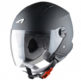 Open Face Astone Minijet Matt Black