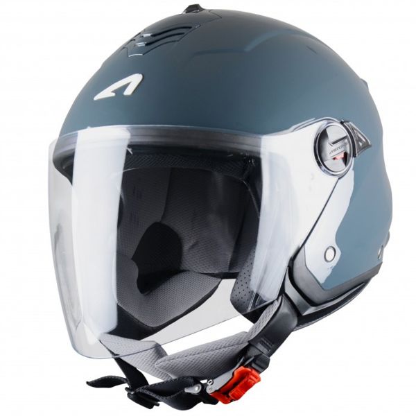 Open Face Astone Minijet S Dark Grey
